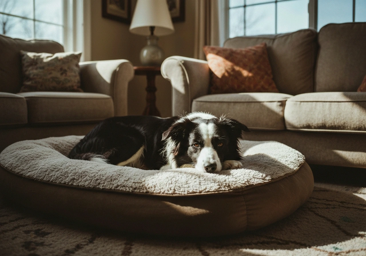 Portrait of a Border Collie